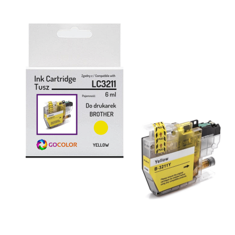Tusz do BROTHER LC3211Y Yellow zamiennik