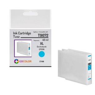 Tusz do EPSON T9072 XL Cyan Zamiennik