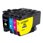 FULLBOX 4-pak TUSZ do BROTHER LC3237BK LC3237C LC3237M LC3237Y - 2