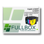 FULLBOX 4-pak tusz do BROTHER LC3237BK LC3237C LC3237M LC3237Y - 3
