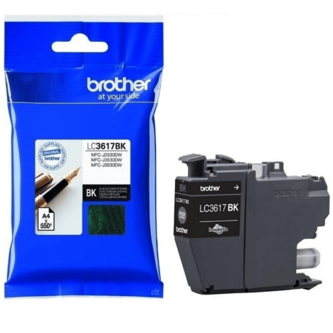 Brother oryginalny Tusz LC3617BK black