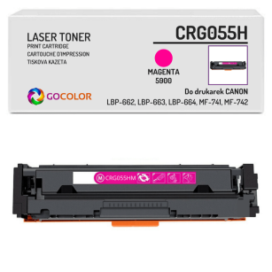 Toner do CANON CRG055H 3018C002 Magenta zamiennik bez CHIPA