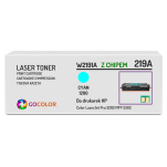 Toner do HP W2191A 219A Color LaserJet Pro MFP 3302 PRO 3202 1,2K cyan Z CHIPEM - 2