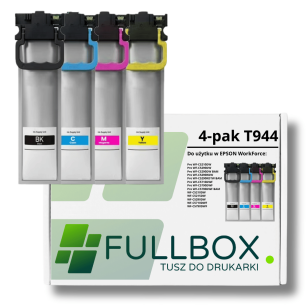 FULLBOX 4-pak TUSZ do Epson T9441 T9442 T9443 T9444
