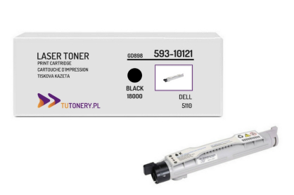 Toner do DELL 5110 GD898 Black 593-10121 Zamiennik