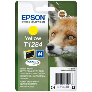 Epson oryginalny tusz T1284 C13T12844012 yellow