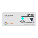 Toner do KONICA MINOLTA TNP81C AAJW451 AAJW4D2 Bizhub C3300i C4000i Cyan Zamiennik - 2