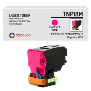 Toner do KONICA MINOLTA MagiColor 4750 A0X5350 TNP18M Magenta Zamiennik