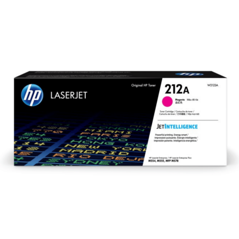 HP oryginalny toner W2123A magenta 212A