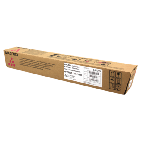 Ricoh oryginalny toner MPC3501E MPC3300E 841426 841126 842045 magenta