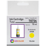 Tusz do EPSON T6734 Yellow Zamiennik - 2