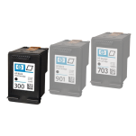 HP oryginalny Tusz CC640EE 300 703 901 black - 3