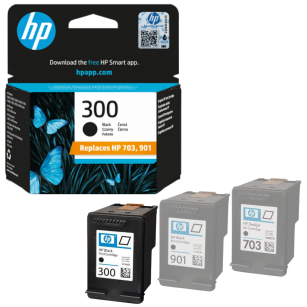 HP oryginalny Tusz CC640EE 300 703 901 black