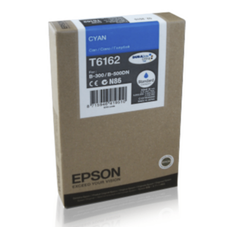 Epson oryginalny tusz T6162 cyan