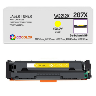 Toner do HP W2212X 207X Yellow zamiennik BEZ CHIPA