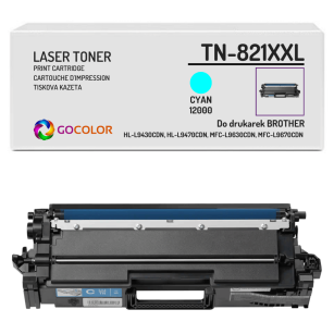 Toner do BROTHER TN821XXLC HLL9470CDN MFCL9670CDN 12,0K cyan Zamiennik