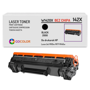 Toner do HP W1420X 142X LaserJet MFP M140w M110w 2.0K black zamiennik bez CHIPA