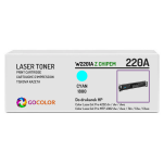 Toner do HP 220A W2201A LaserJet Pro 4202 4203 1.8K cyan zamiennik z CHIPEM - 2