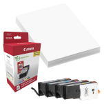 EOL Canon oryginalny tusz CLI581 + papier PP201 50ark. 10x15cm 2106C006 CMYK 4x5,6ml 4-pak  - 2