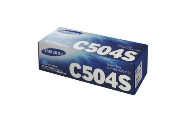 EOL SAMSUNG oryginalny toner SU025A CLTC504S cyan 