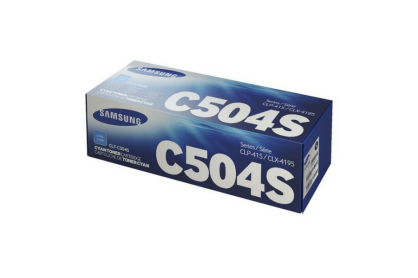 SAMSUNG oryginalny toner SU025A CLT-C504S cyan 