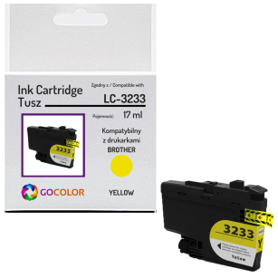 Tusz do BROTHER LC3233 Yellow zamiennik