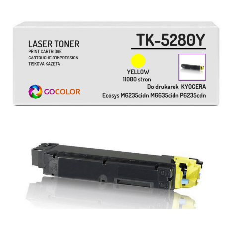 Toner do KYOCERA TK5280Y ECOSYS M6235 M6635 P6235 Yellow 1T02TWANL0 zamiennik
