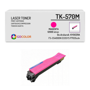 Toner do KYOCERA TK570M ECOSYS P7035 cdn FSC5400 DN Magenta 1T02HGBEU0 zamiennik