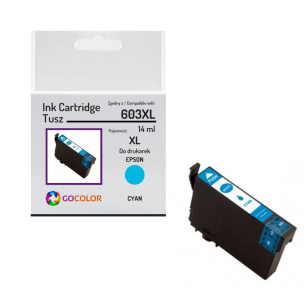 Tusz do Epson 603XL T03A2 Cyan Zamiennik