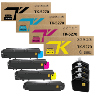 FULLBOX 4-pak toner do KYOCERA TK5270K TK5270C TK5270M TK5270Y
