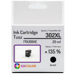Tusz do HP F6U68AE 302XL Black Zamiennik - 2