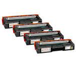 Ricoh oryginalny toner MC250H 408340 408341 408342 408343 MC250FW PC301W MC251FW PC311W CMYK 6.9K/3x 6.3K 4-pak - 3