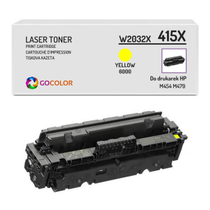 Toner do HP W2032X 415X LaserJet Pro M454dn M454dw MFP M479dn Yellow zamiennik