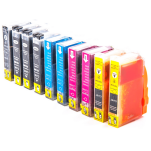 10 X TUSZ do CANON CLI8 CMYK 100 % nowy zamiennik - 3