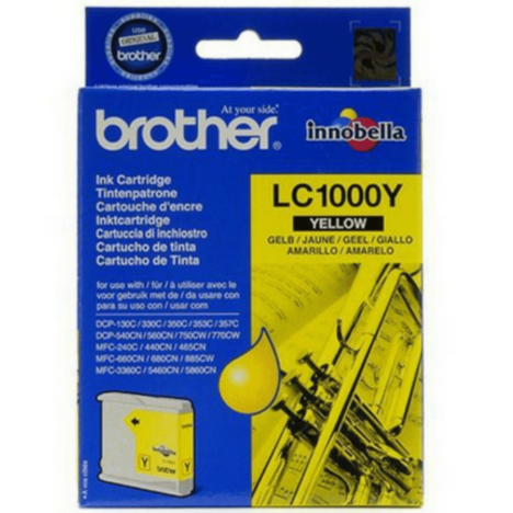 Brother oryginalny Tusz LC-1000Y yellow