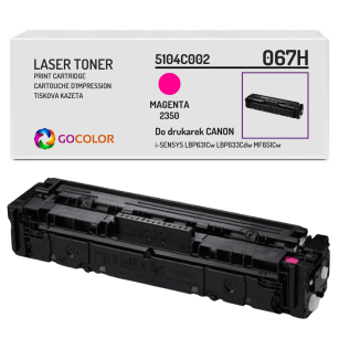 Toner do CANON 067HM 5104C002 iSENSYS LBP631Cw LBP633Cdw MF651Cw magenta Zamiennik 2.35K