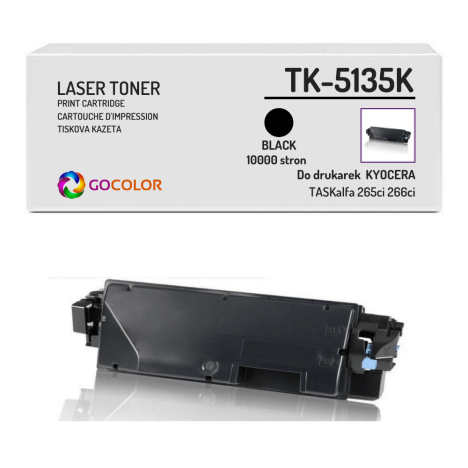 EOL Toner do KYOCERA TK5135K TASKAlfa 265ci 266ci Black 1T02PA0NL0 zamiennik