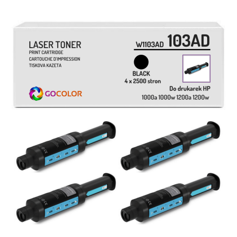 4 X TONER do HP W1103A Neverstop Laser 103A 1000a 1000w 1200a 1200w zamiennik