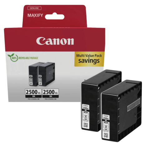Canon oryginalny tusz PGI2500XL 9254B011 black 2-pak 