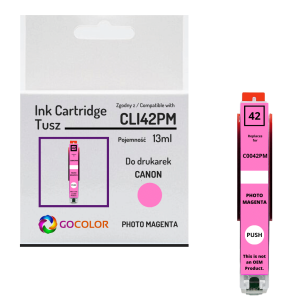 Tusz do CANON CLI42PM 6389B001 Pixma Pro100 photo magenta Zamiennik 13.0ml