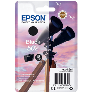 Epson oryginalny tusz 502 T02V1 C13T02V14010 black
