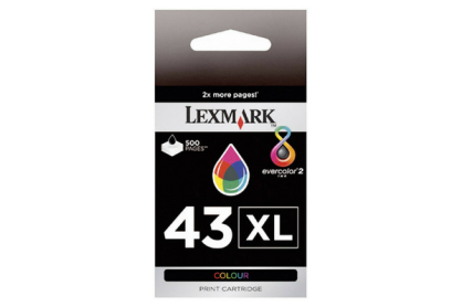 Lexmark oryginalny tusz 18YX143E #43XL color 554s