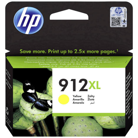 HP oryginalny Tusz 3YL83AE 912XL yellow 