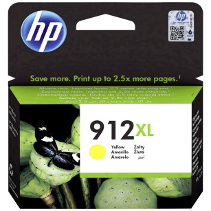 HP oryginalny Tusz 3YL83AE 912XL yellow 