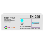Toner do BROTHER TN249 C HL-L8230 HL-L8240 MFC-L8340 MFC-L8390 Cyan Zamiennik 4,0K - 3