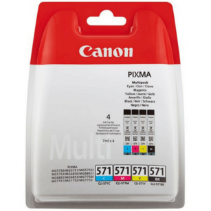 Canon oryginalny tusz CLI571 0386C005 black / cyan / magenta / yellow 4-pak