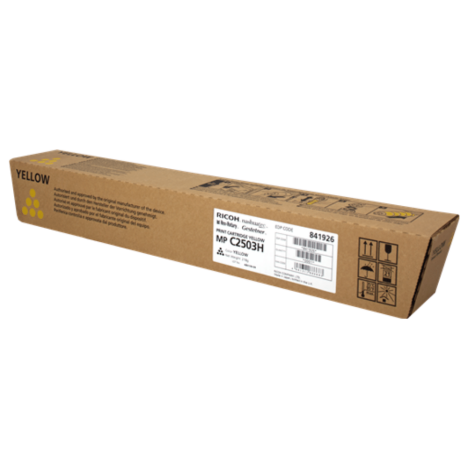 Ricoh oryginalny toner MPC2503H 841926 yellow