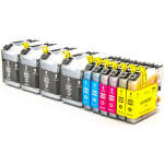 10 X TUSZ do BROTHER LC529XL LC525XL zamiennik - 3