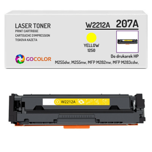 Toner do HP W2212A 207A Yellow zamiennik BEZ CHIPA