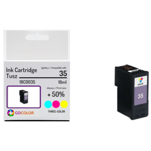Tusz do LEXMARK 35 18C0035E Kolorowy Zamiennik